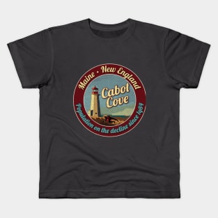 Cabot Cove Population on the decline since 1984 Kids T-Shirt